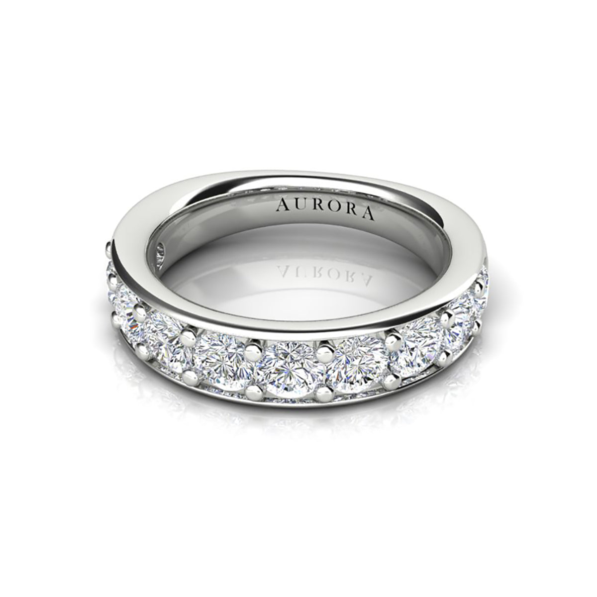 18ct White Gold Diamond Eternity Ring
