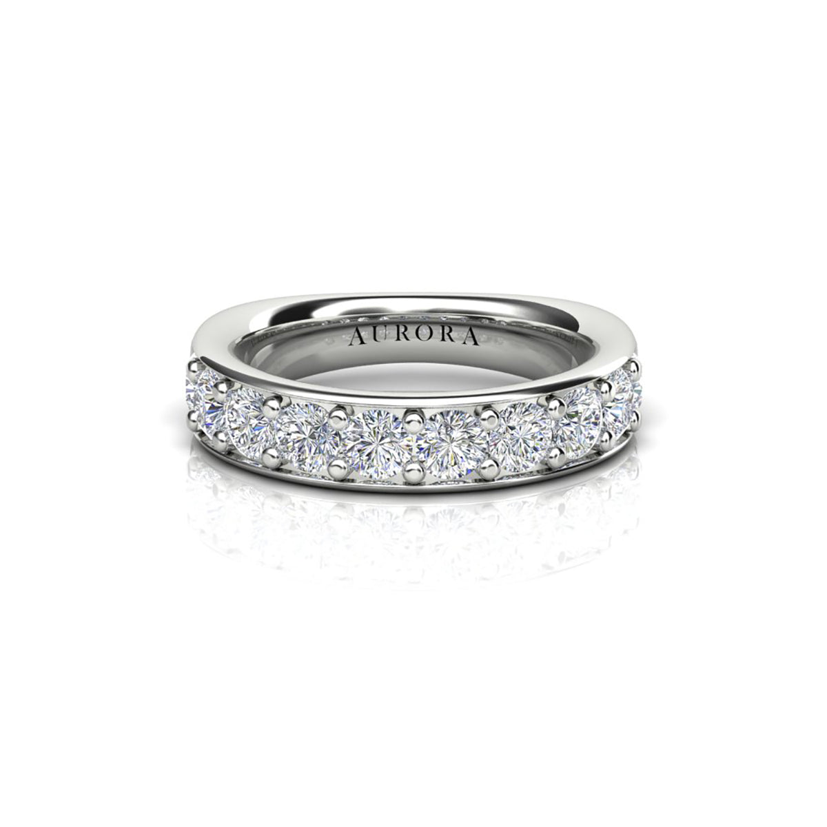18ct White Gold Diamond Eternity Ring