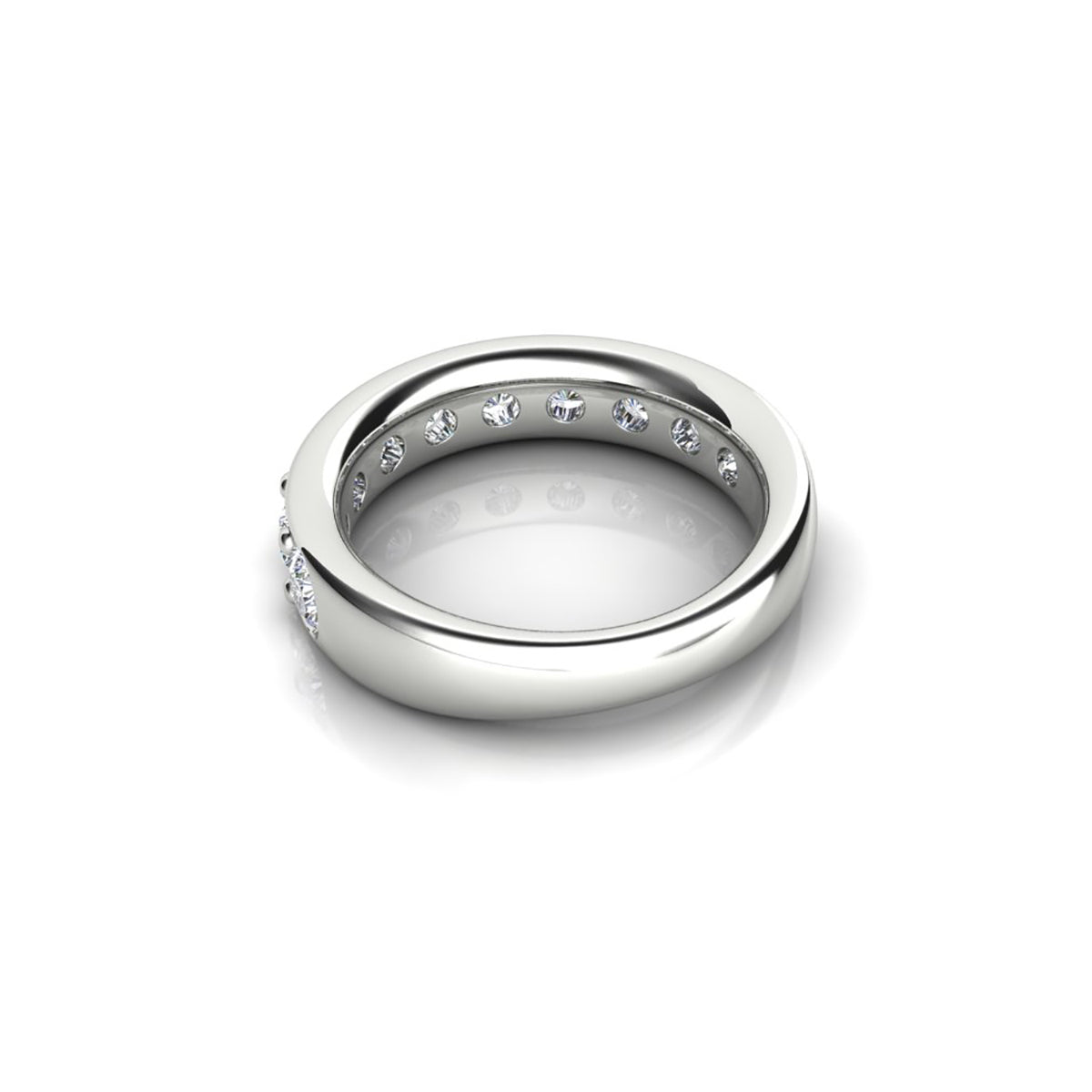 18ct White Gold Diamond Eternity Ring
