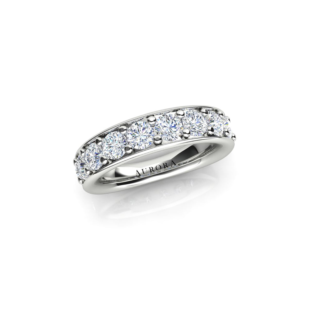 18ct White Gold Diamond Eternity Ring