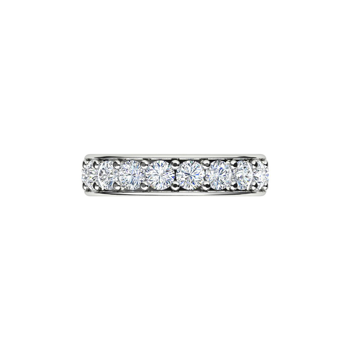 18ct White Gold Diamond Eternity Ring