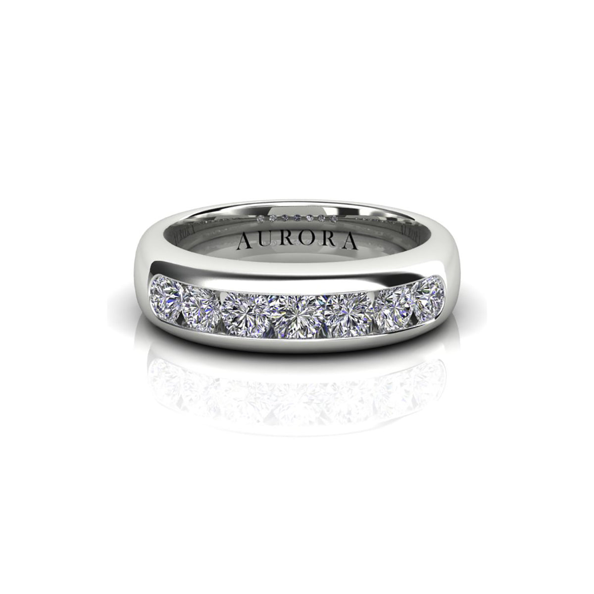 18ct White Gold Diamond Eternity Ring