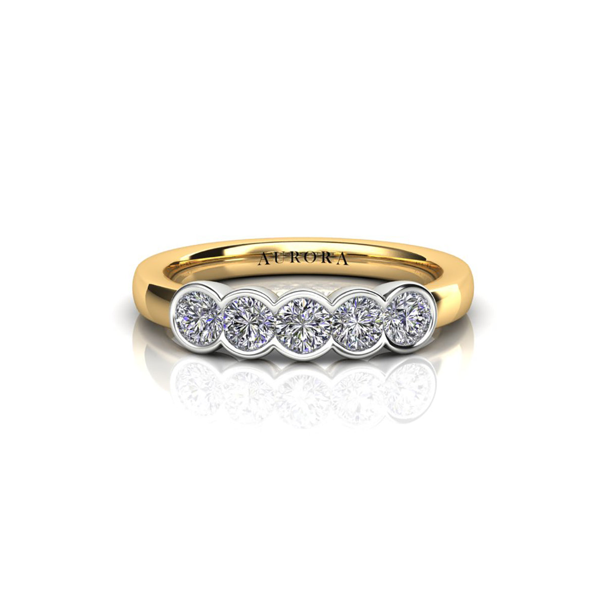 18ct Yellow Gold Diamond Ring