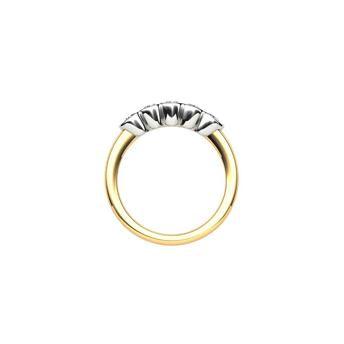 18ct Yellow Gold Diamond Ring