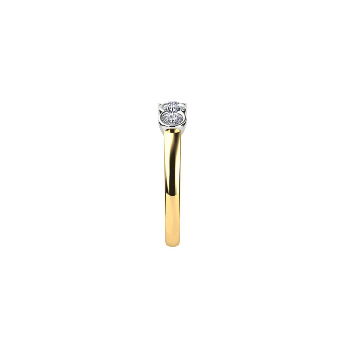 18ct Yellow Gold Diamond Ring