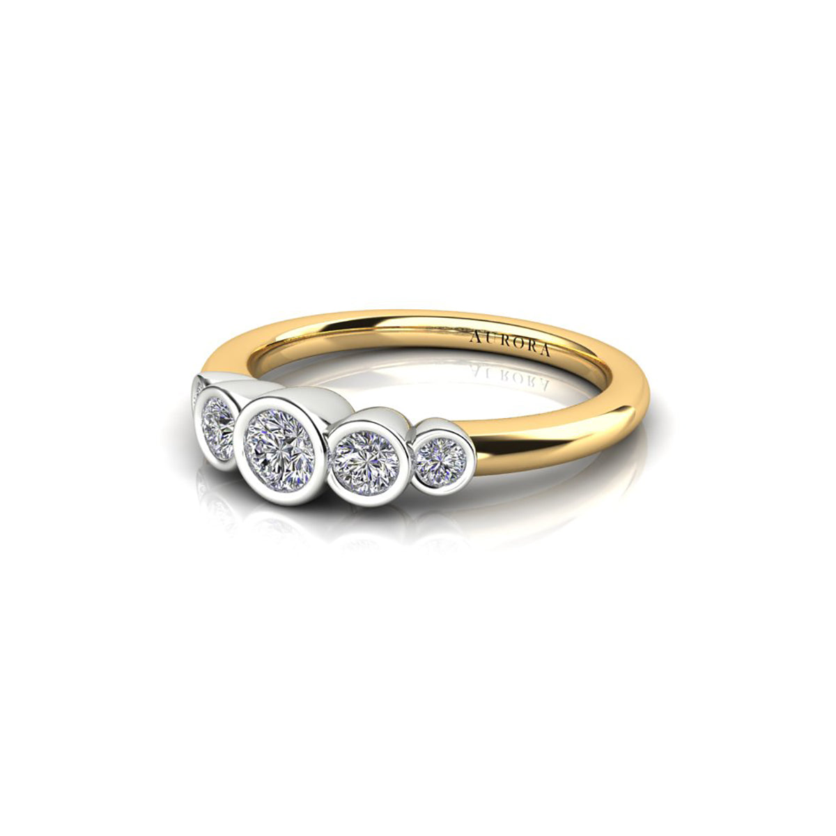 18ct Yellow Gold Diamond Ring