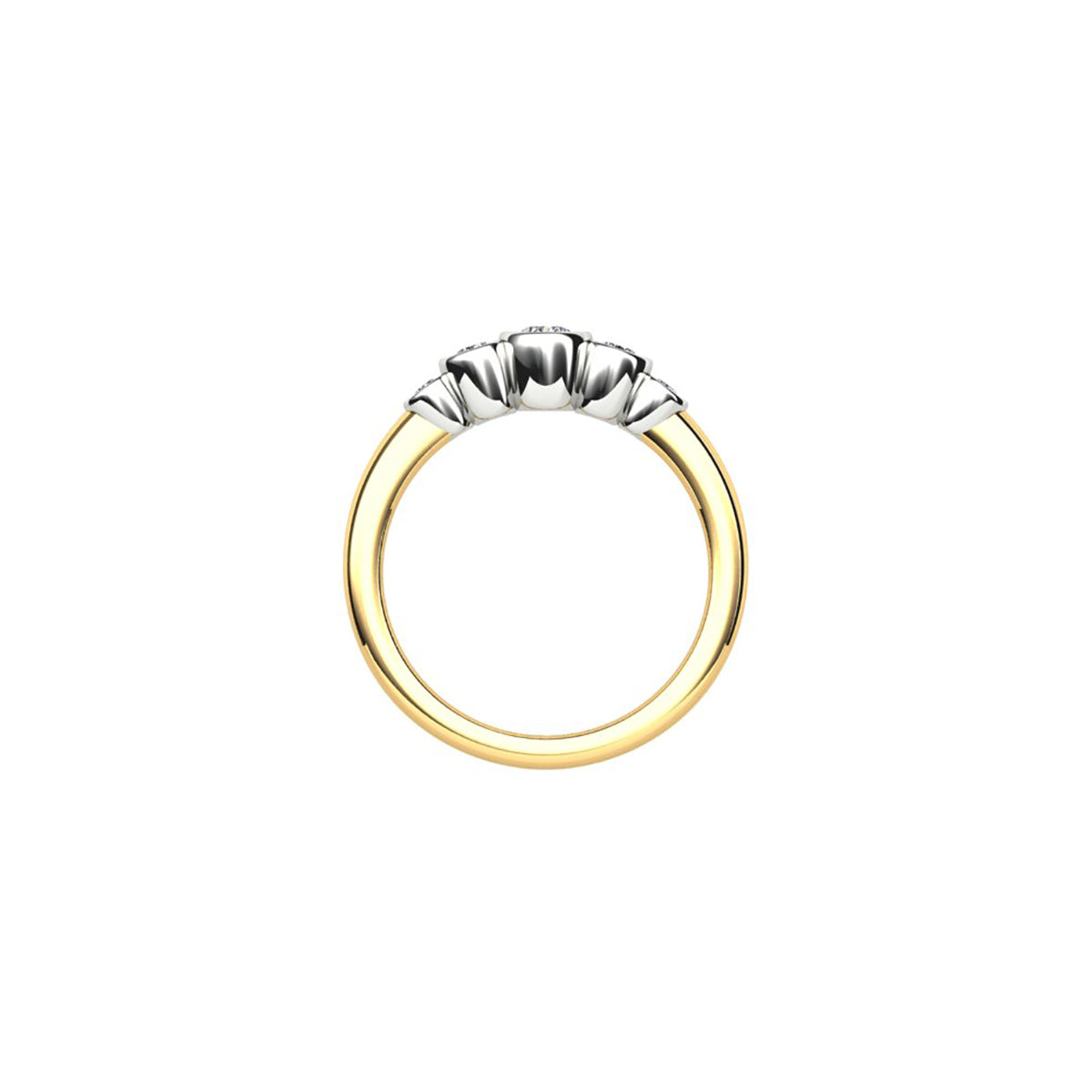 18ct Yellow Gold Diamond Ring