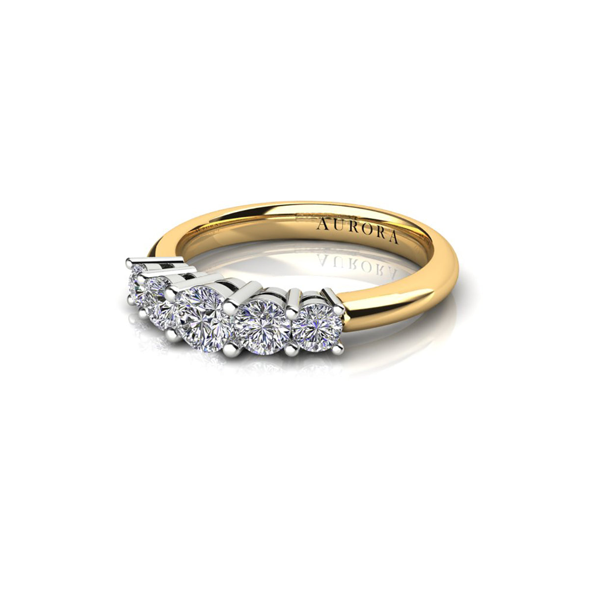 18ct Yellow Gold Diamond Ring