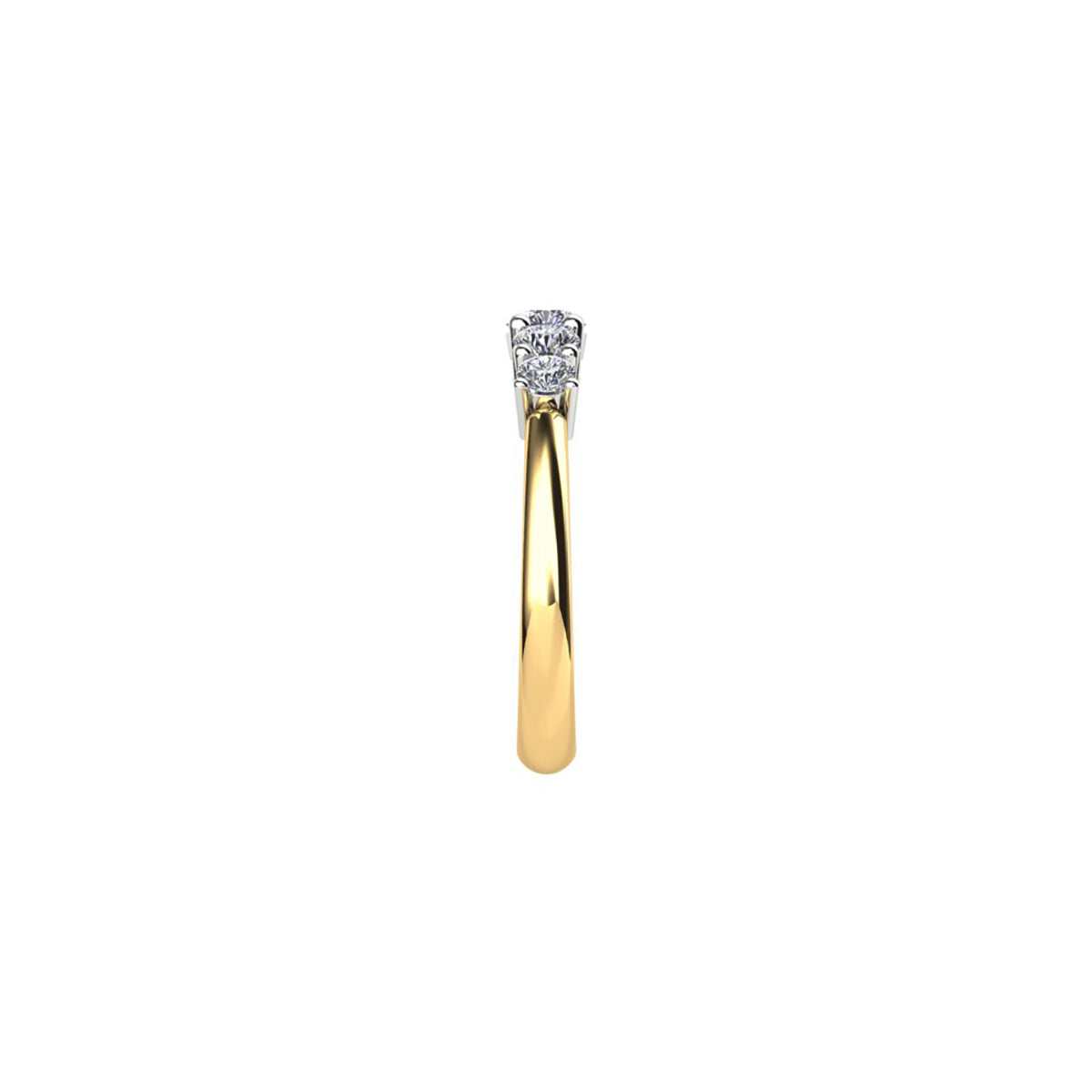 18ct Yellow Gold Diamond Ring