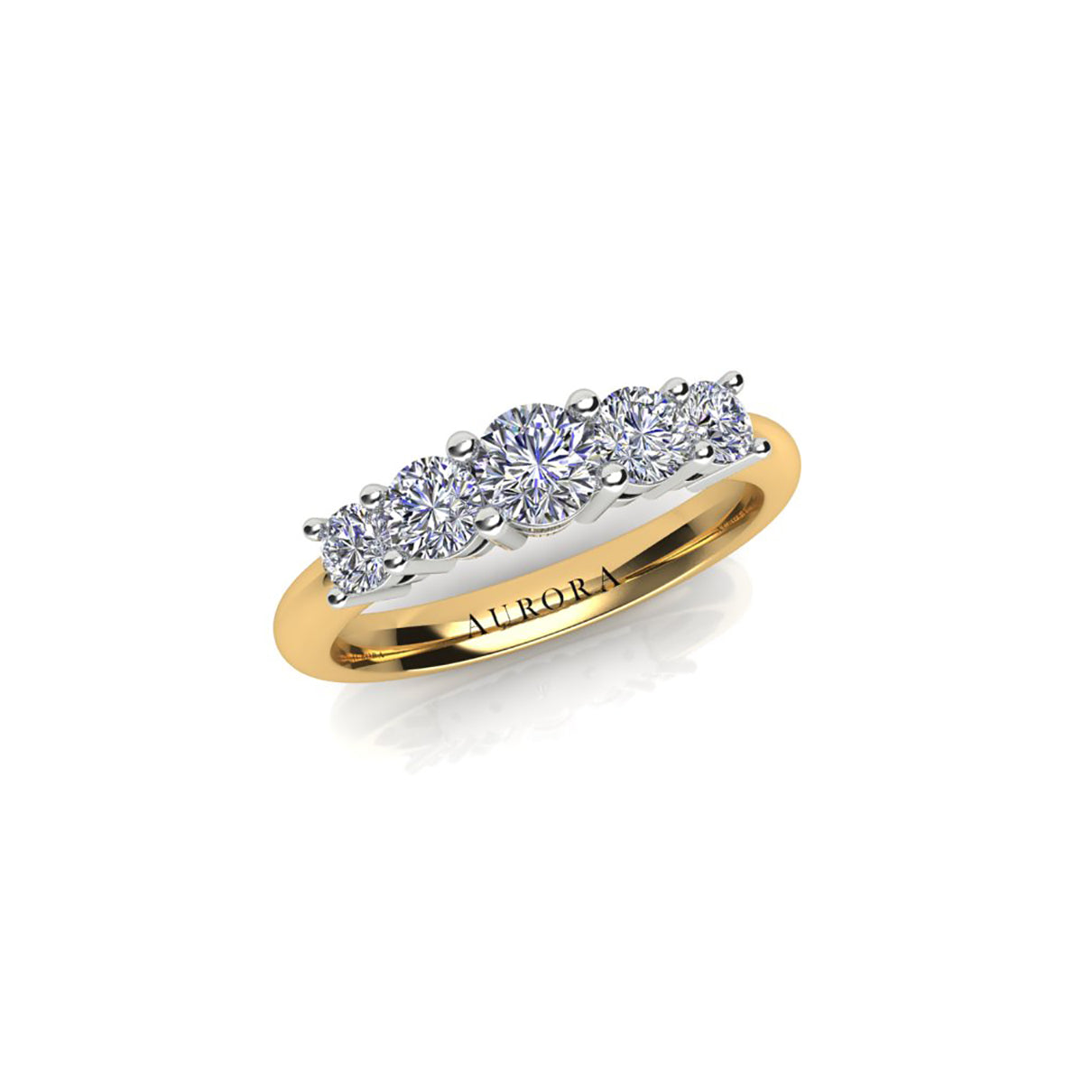 18ct Yellow Gold Diamond Ring