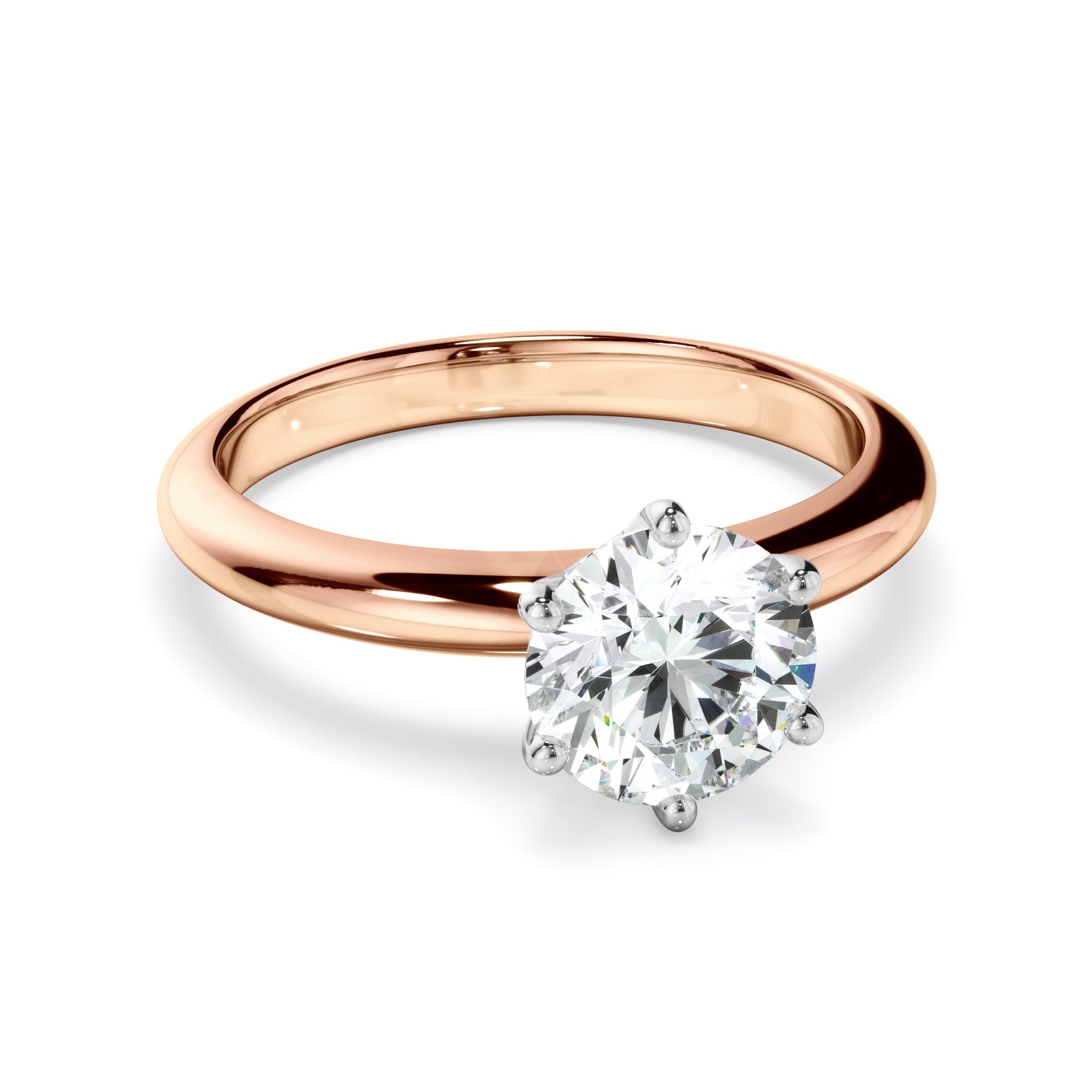 1.50ct Round Brilliant Cut Lab Grown Diamond Engagement Ring
