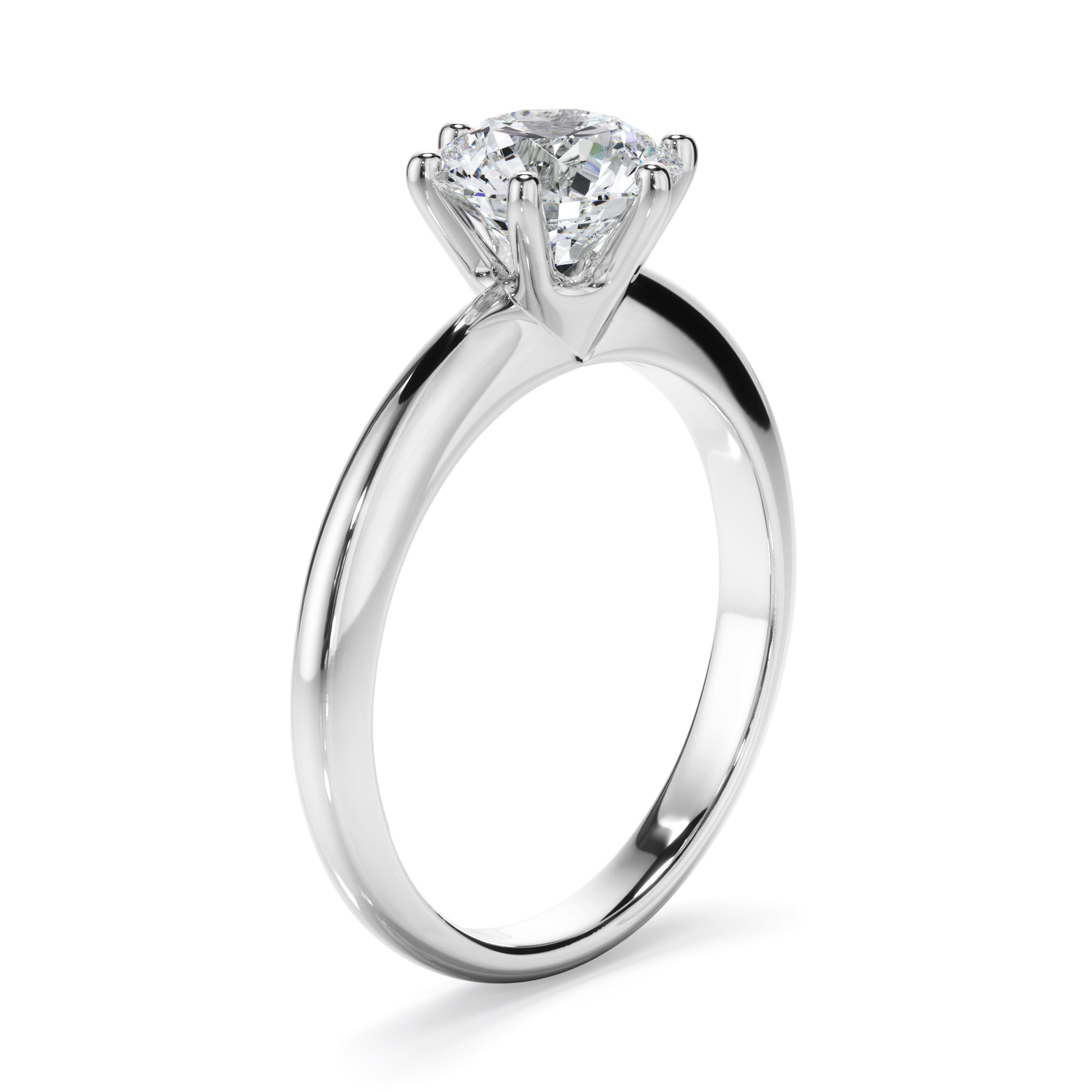 1.50ct Round Brilliant Cut Lab Grown Diamond Engagement Ring