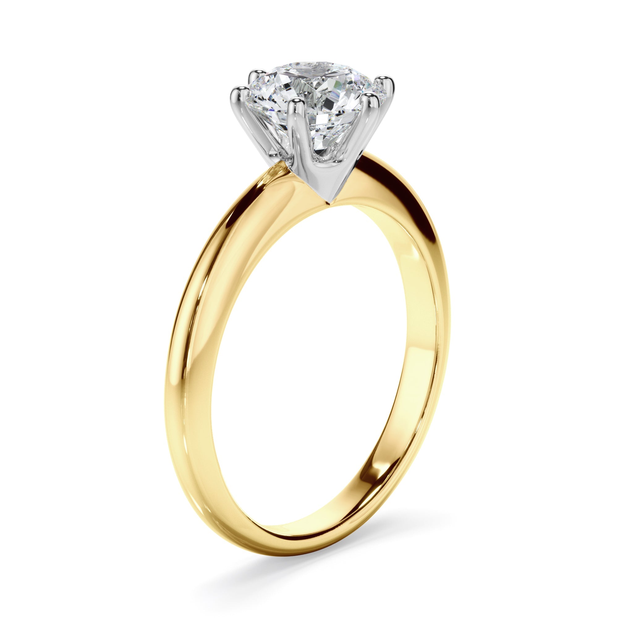 1.50ct Round Brilliant Cut Lab Grown Diamond Engagement Ring