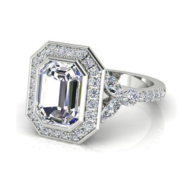 18ct White Gold 2.05ct Diamond Engagement Ring