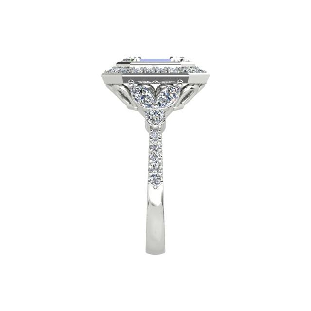 18ct White Gold 2.05ct Diamond Engagement Ring