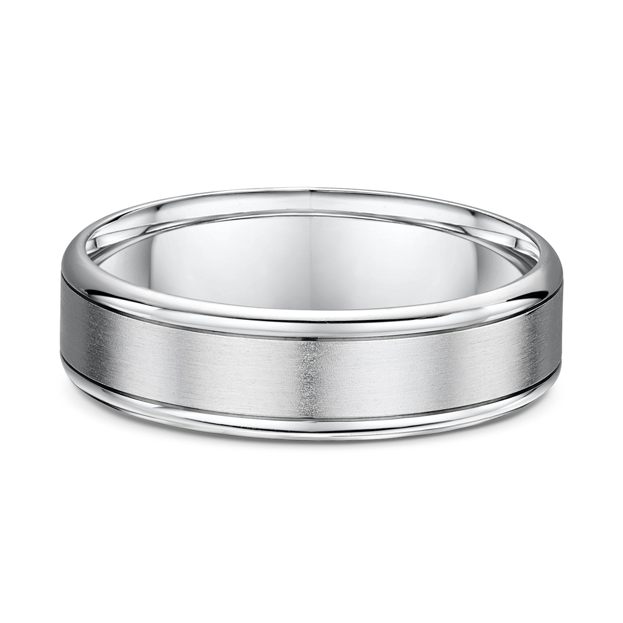 9ct White Gold Wedding Ring