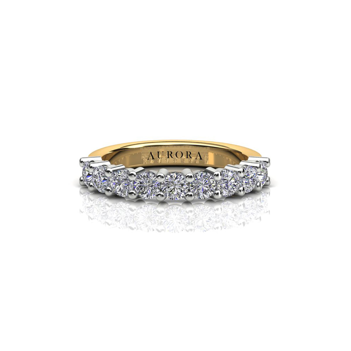 18ct Yellow Gold Diamond Eternity Ring