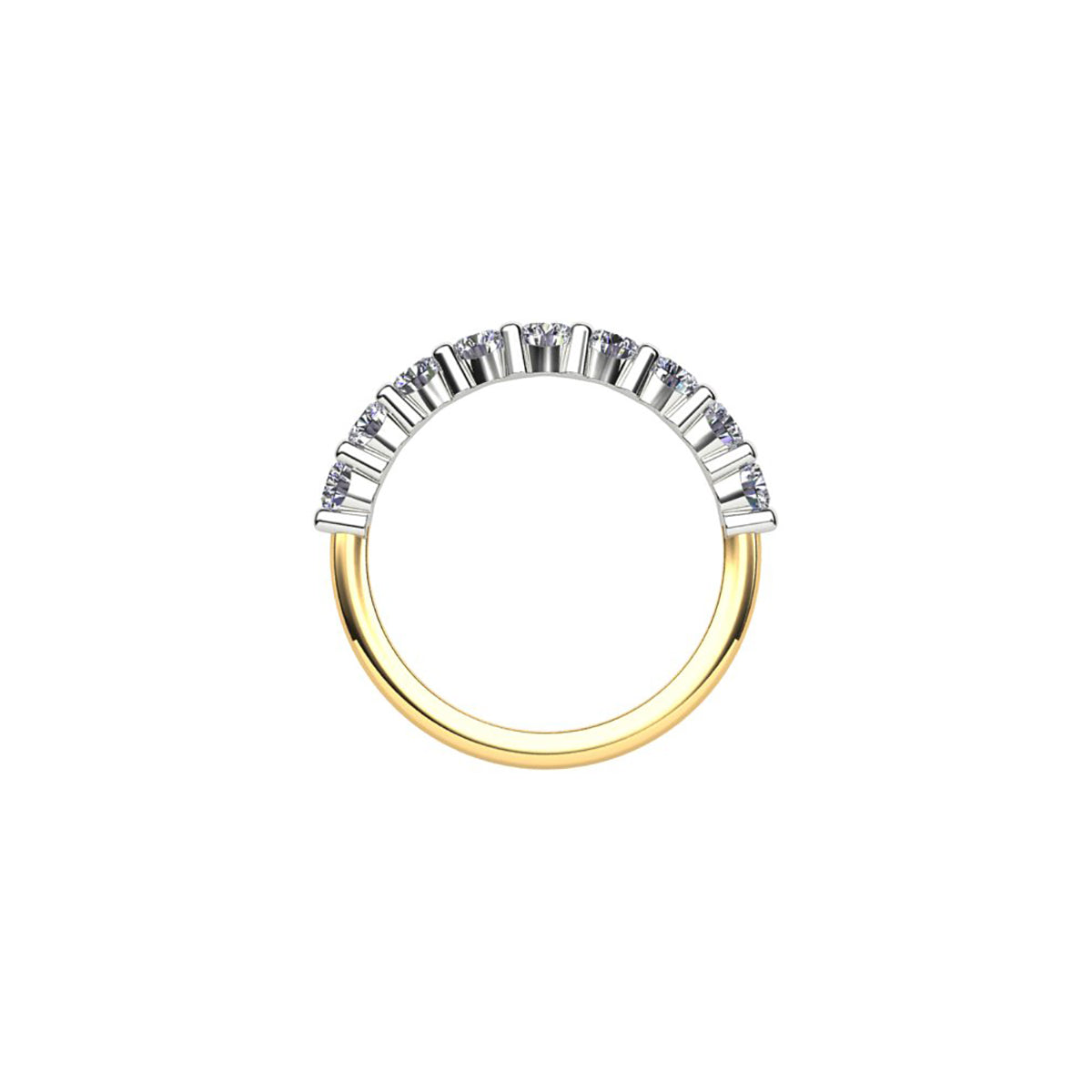 18ct Yellow Gold Diamond Eternity Ring