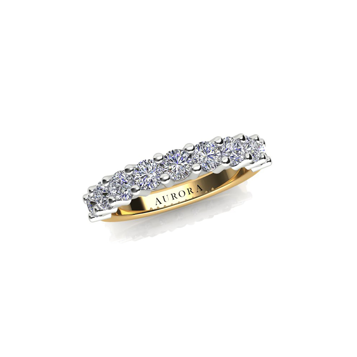 18ct Yellow Gold Diamond Eternity Ring