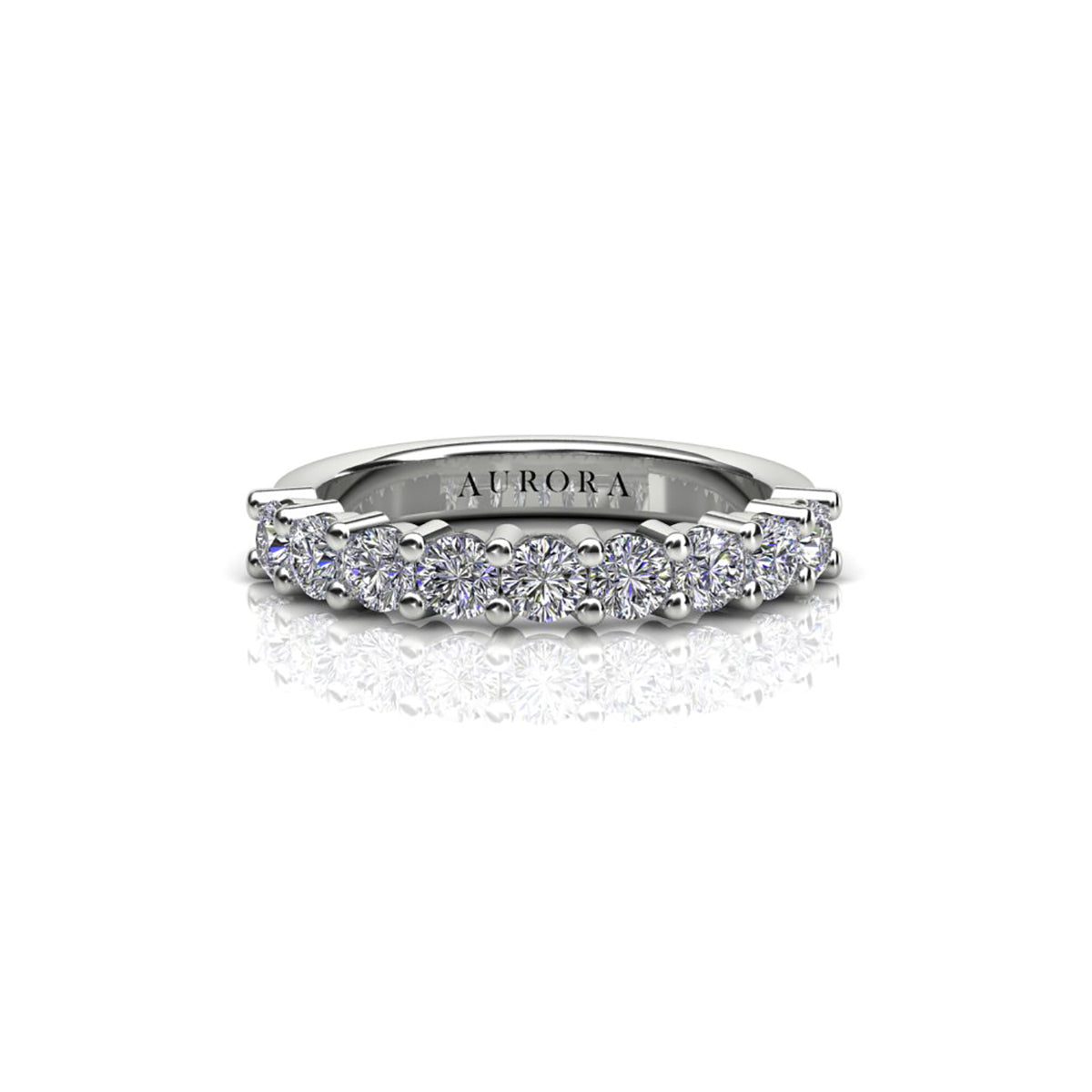 18ct White Gold Diamond Eternity Ring