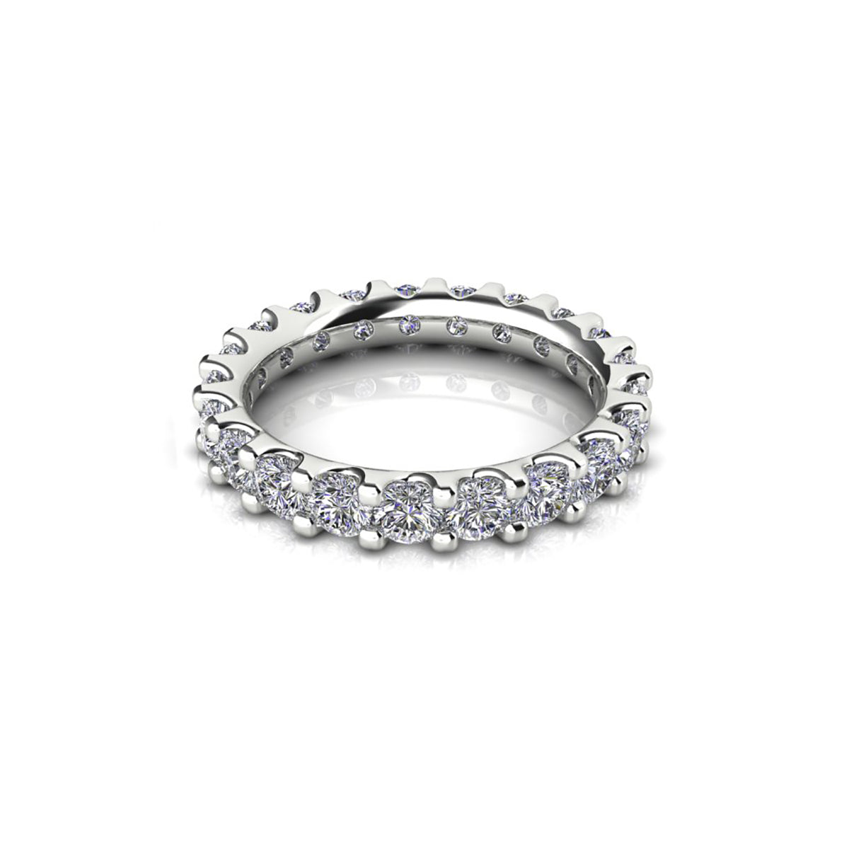 18ct White Gold Diamond Eternity Ring