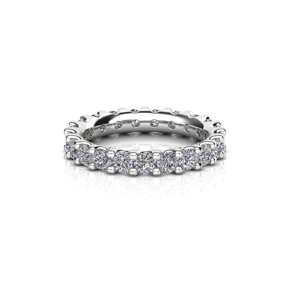 18ct White Gold Diamond Eternity Ring