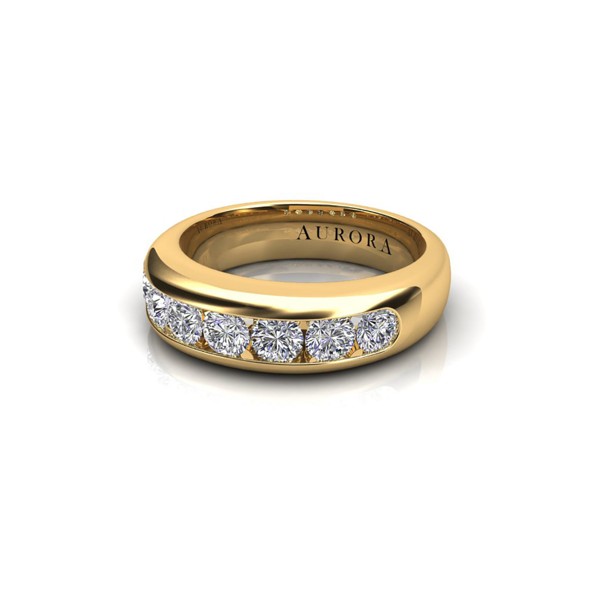 18ct Yellow Gold Diamond Eternity Ring