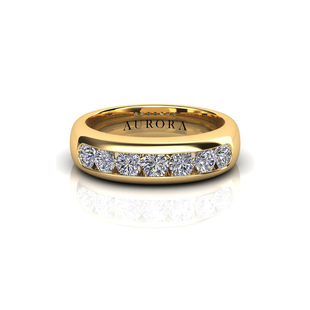 18ct Yellow Gold Diamond Eternity Ring