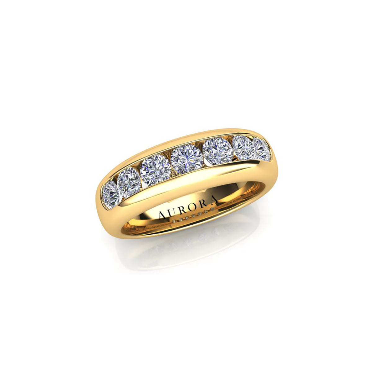 18ct Yellow Gold Diamond Eternity Ring