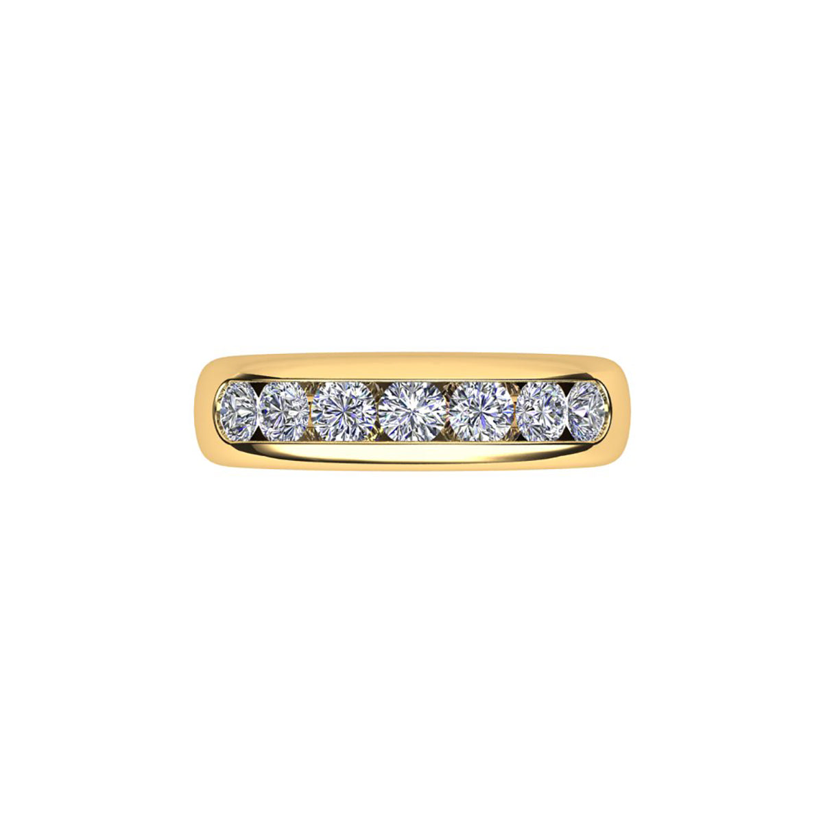 18ct Yellow Gold Diamond Eternity Ring