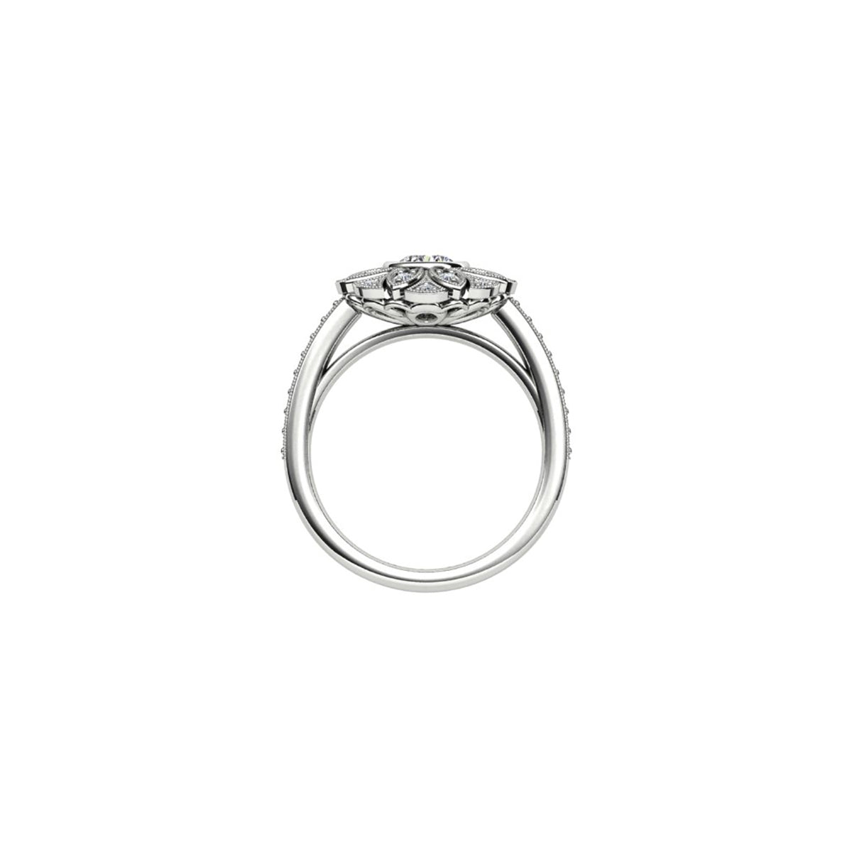 18ct White Gold Diamond Ring