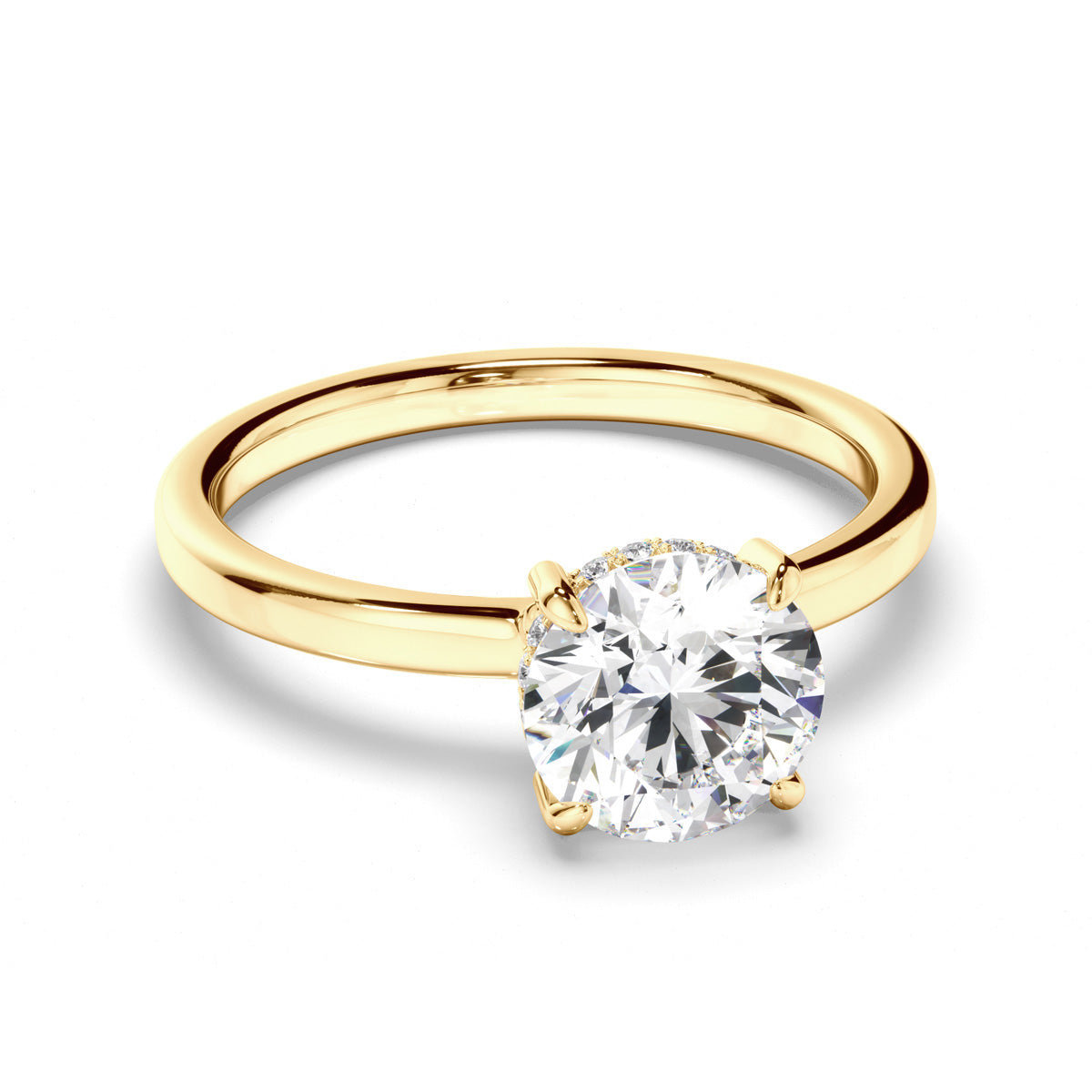 Oval Cut Diamond Trilogy Engagement Ring with Pear Sides