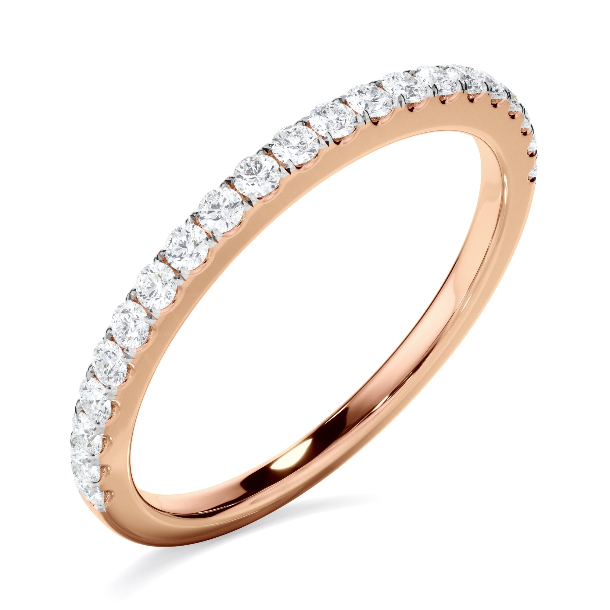 Diamond Claw Set Wedding Ring